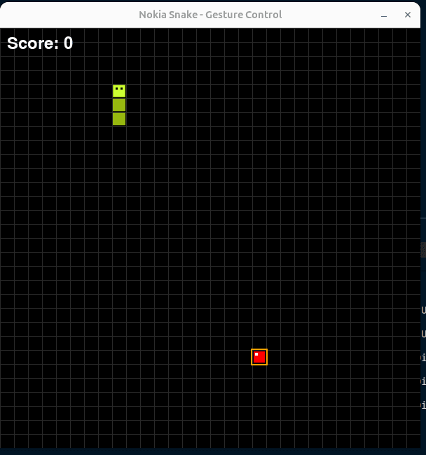 Nokia Snake Gesture Game